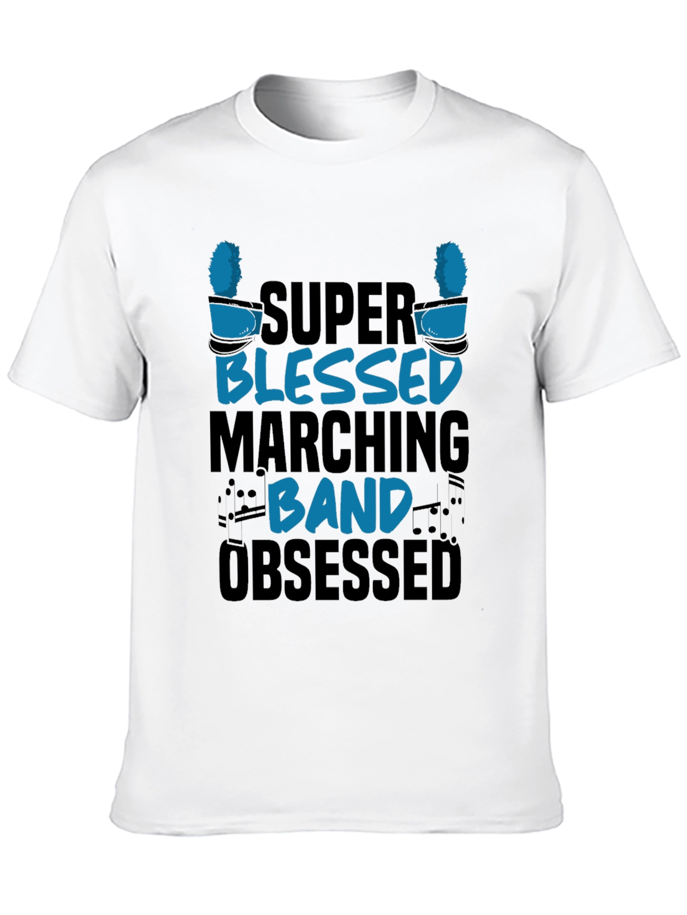 Super Blessed Marching Band Obsessed T-Shirt