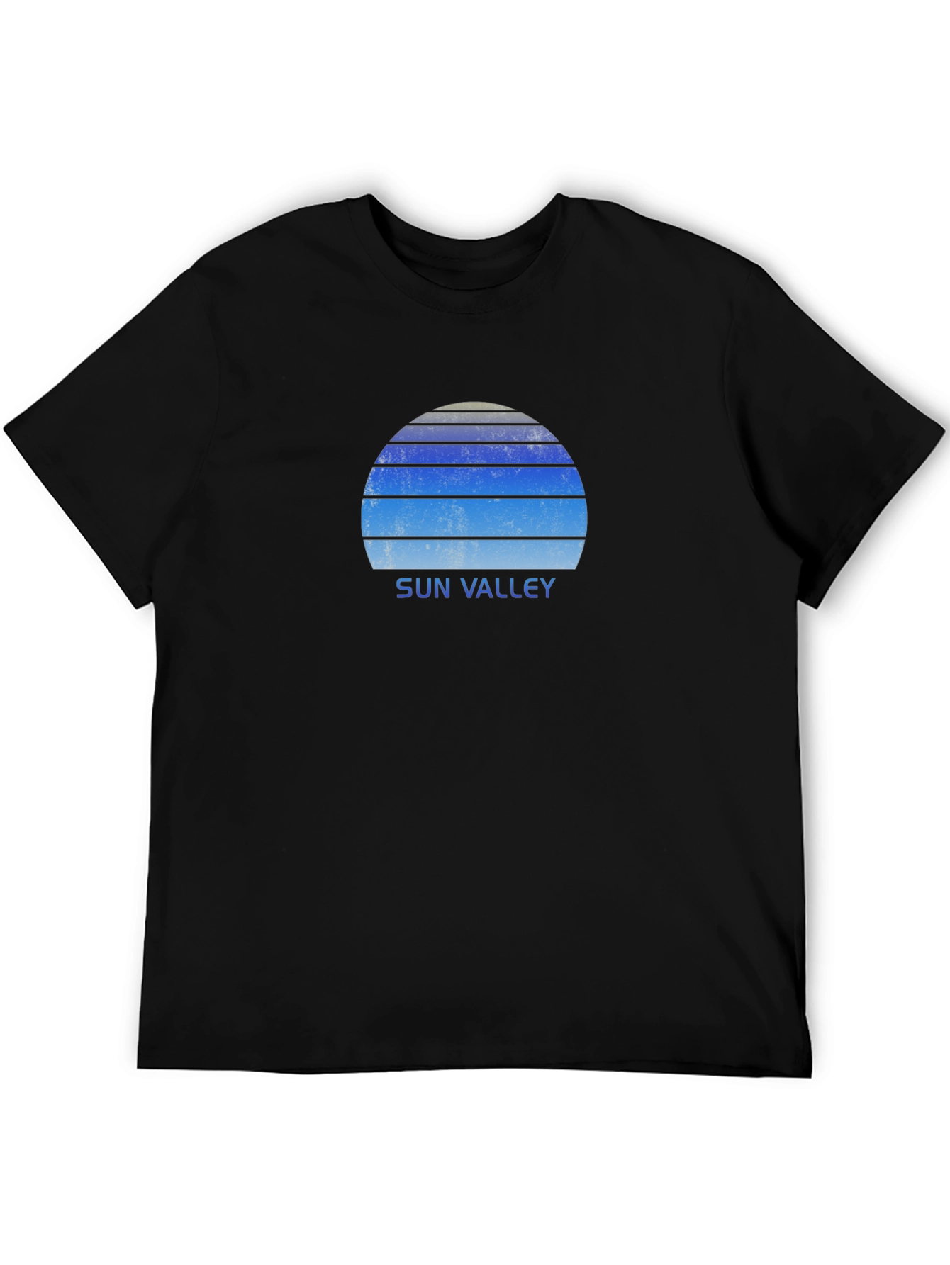 Sun Valley Retro Graphic Tee - Black