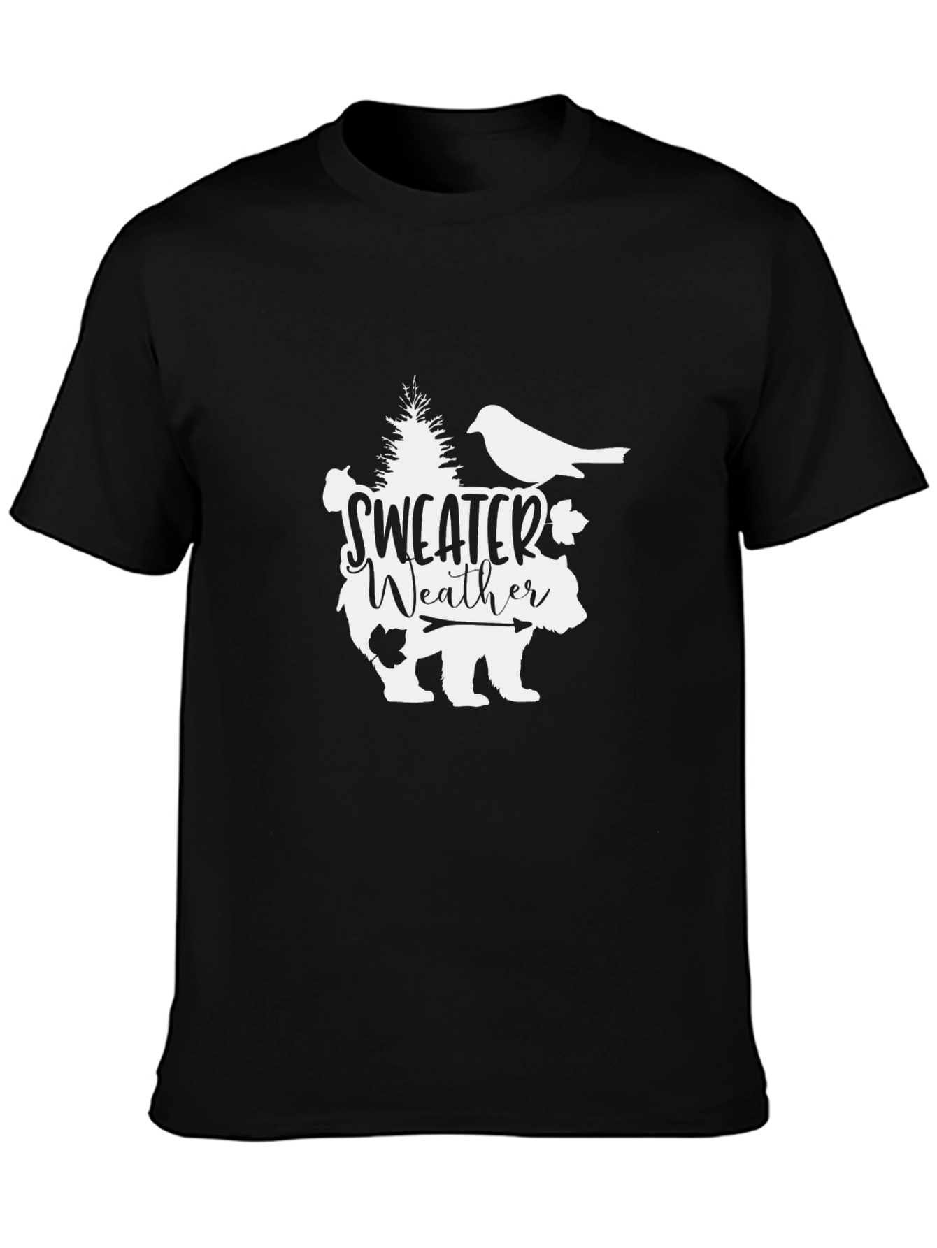 Sweater Weather Bear Graphic Tee