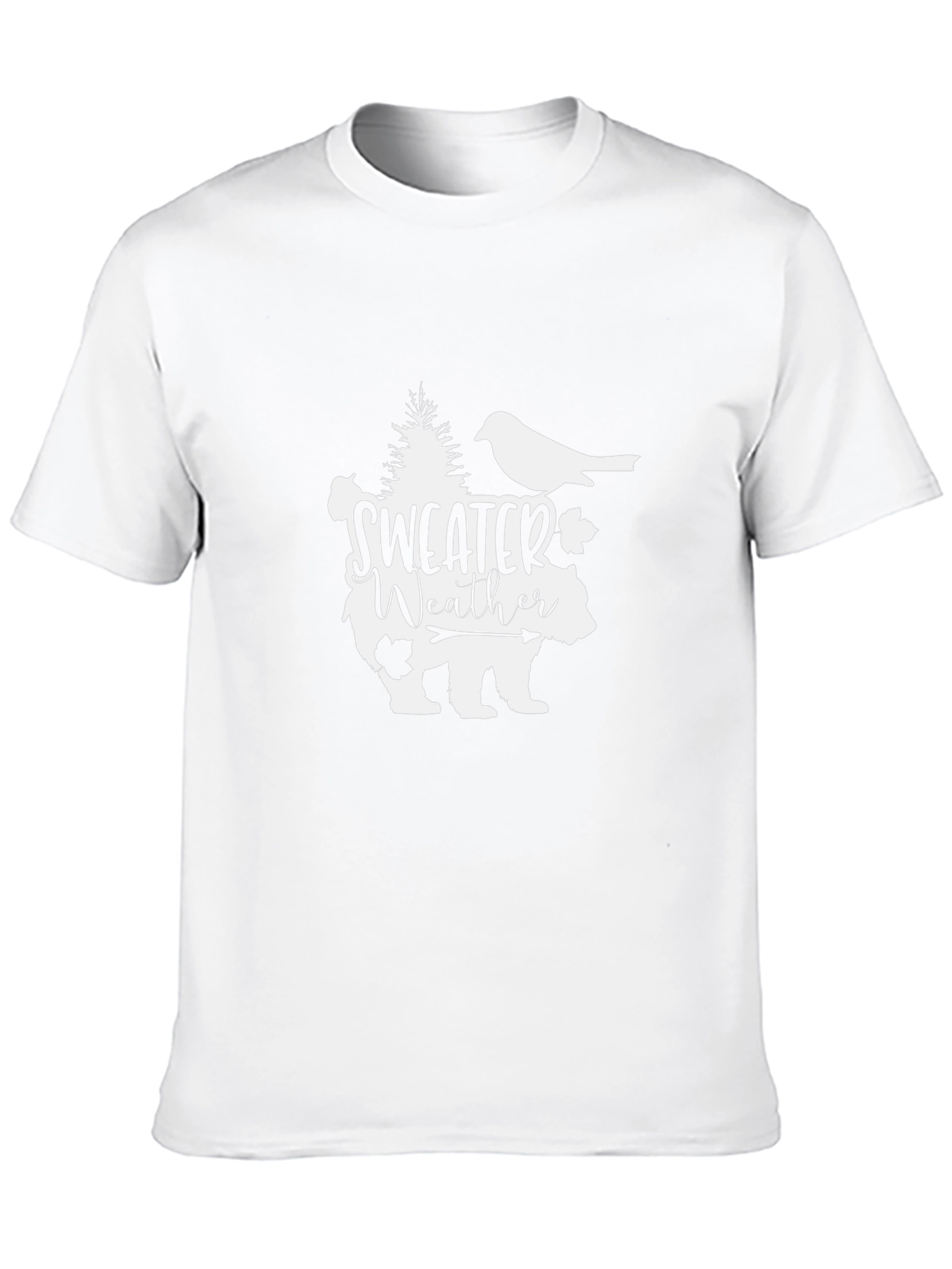 Sweater Weather Bear Graphic Tee