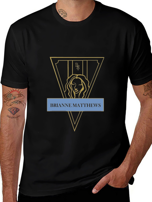 Stylish Black T-Shirt with Graphic Design