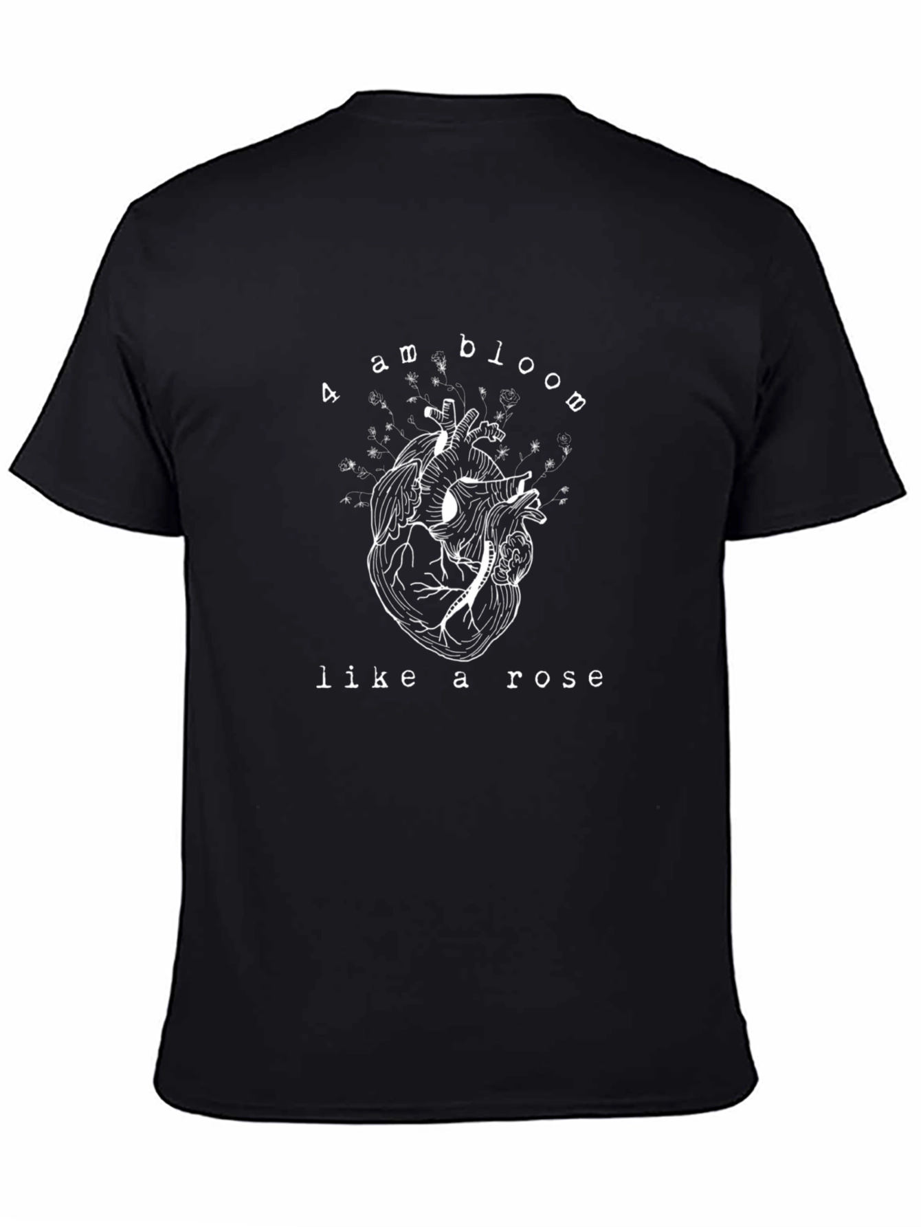4 AM Bloom Like a Rose Graphic T-Shirt