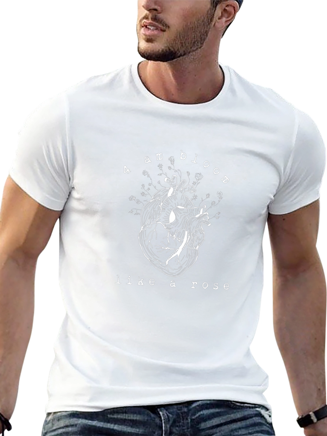 4 AM Bloom Like a Rose Graphic T-Shirt