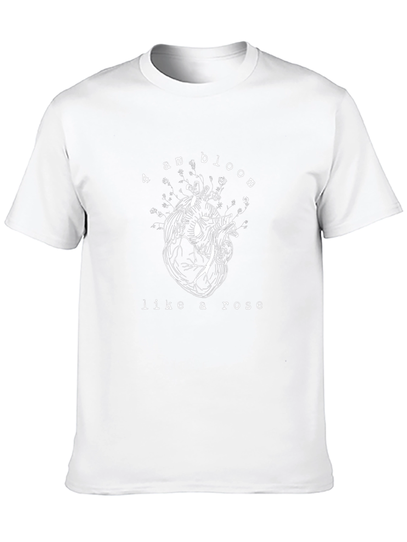4 AM Bloom Like a Rose Graphic T-Shirt