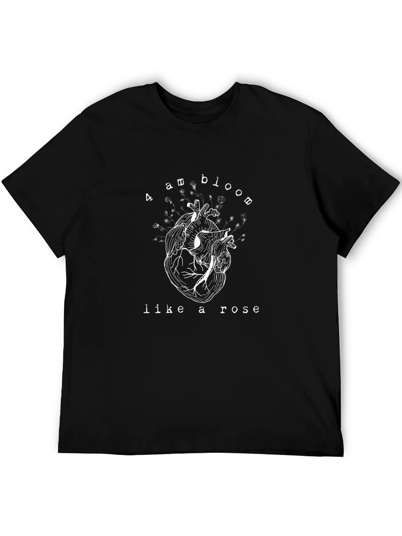 4 AM Bloom Like a Rose Graphic T-Shirt