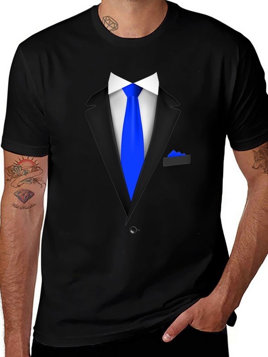 Suit & Tie Illusion T-Shirt - Formal Fun!