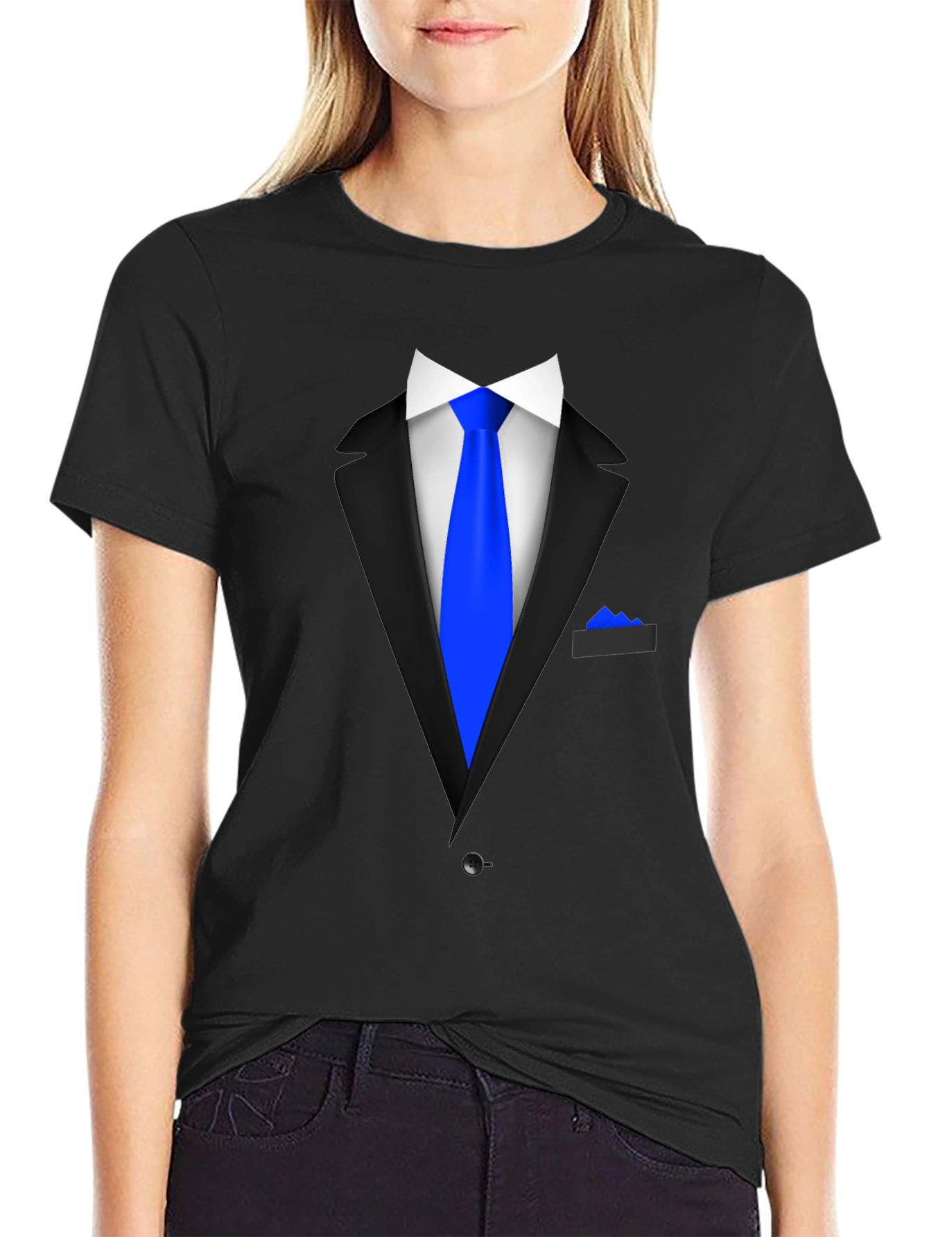 Suit & Tie Illusion T-Shirt - Formal Fun!