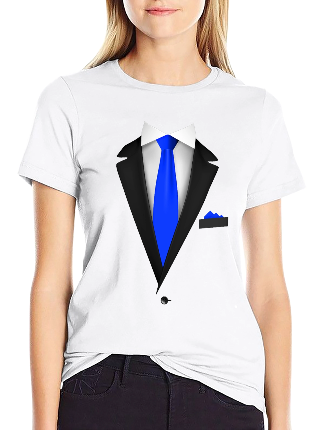 Suit & Tie Illusion T-Shirt - Formal Fun!