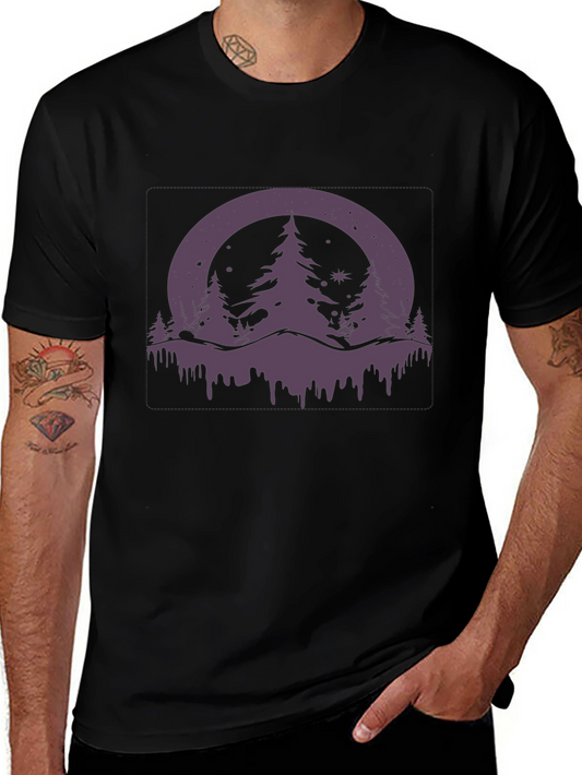 Abstract Tree Graphic Tee