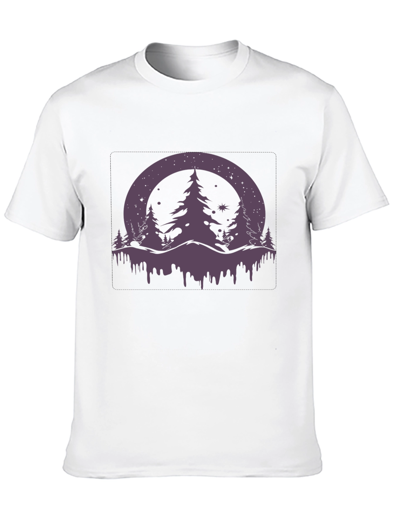 Abstract Tree Graphic Tee