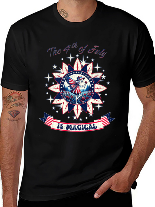 4th of July Magical Patriotic T-Shirt