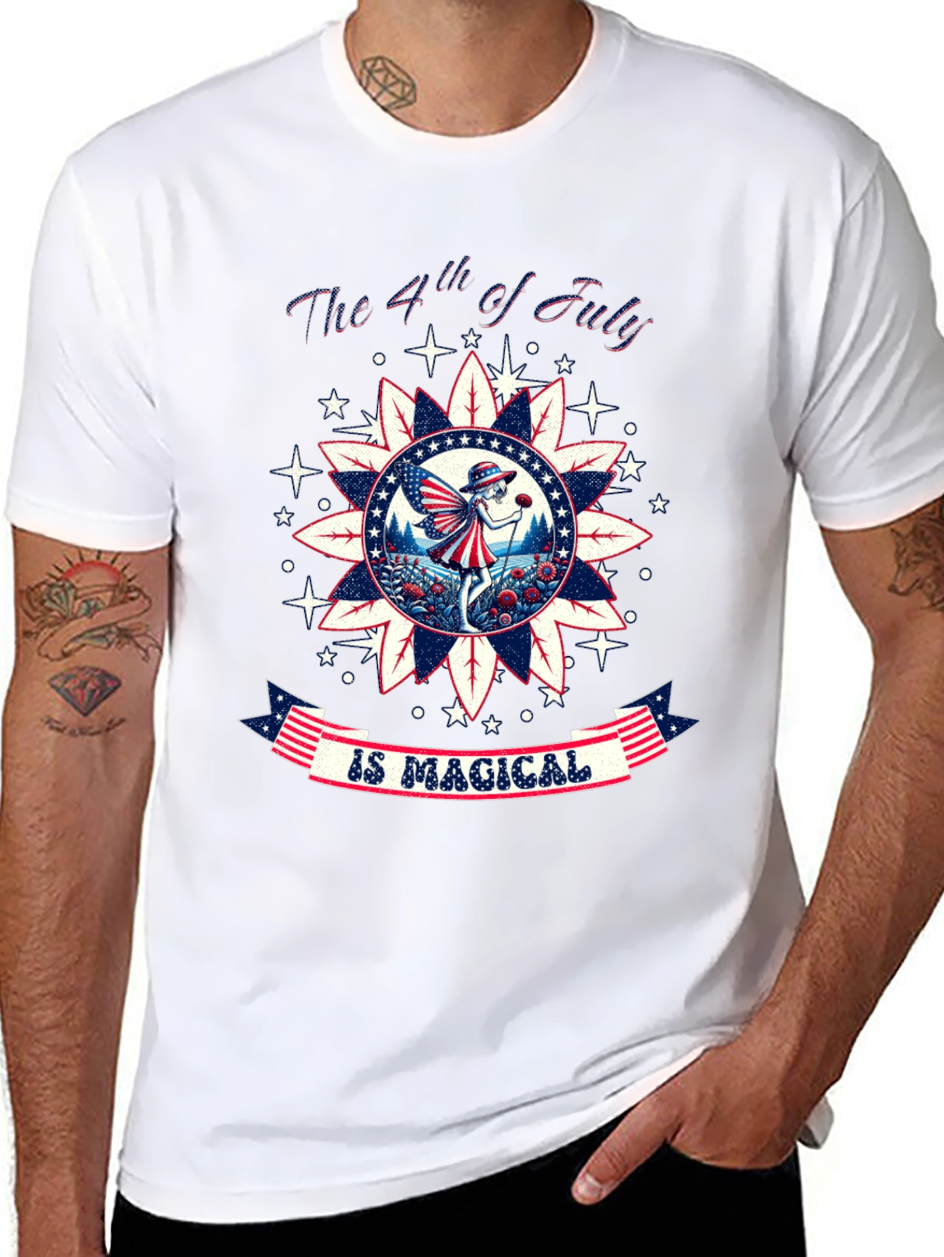 4th of July Magical Patriotic T-Shirt