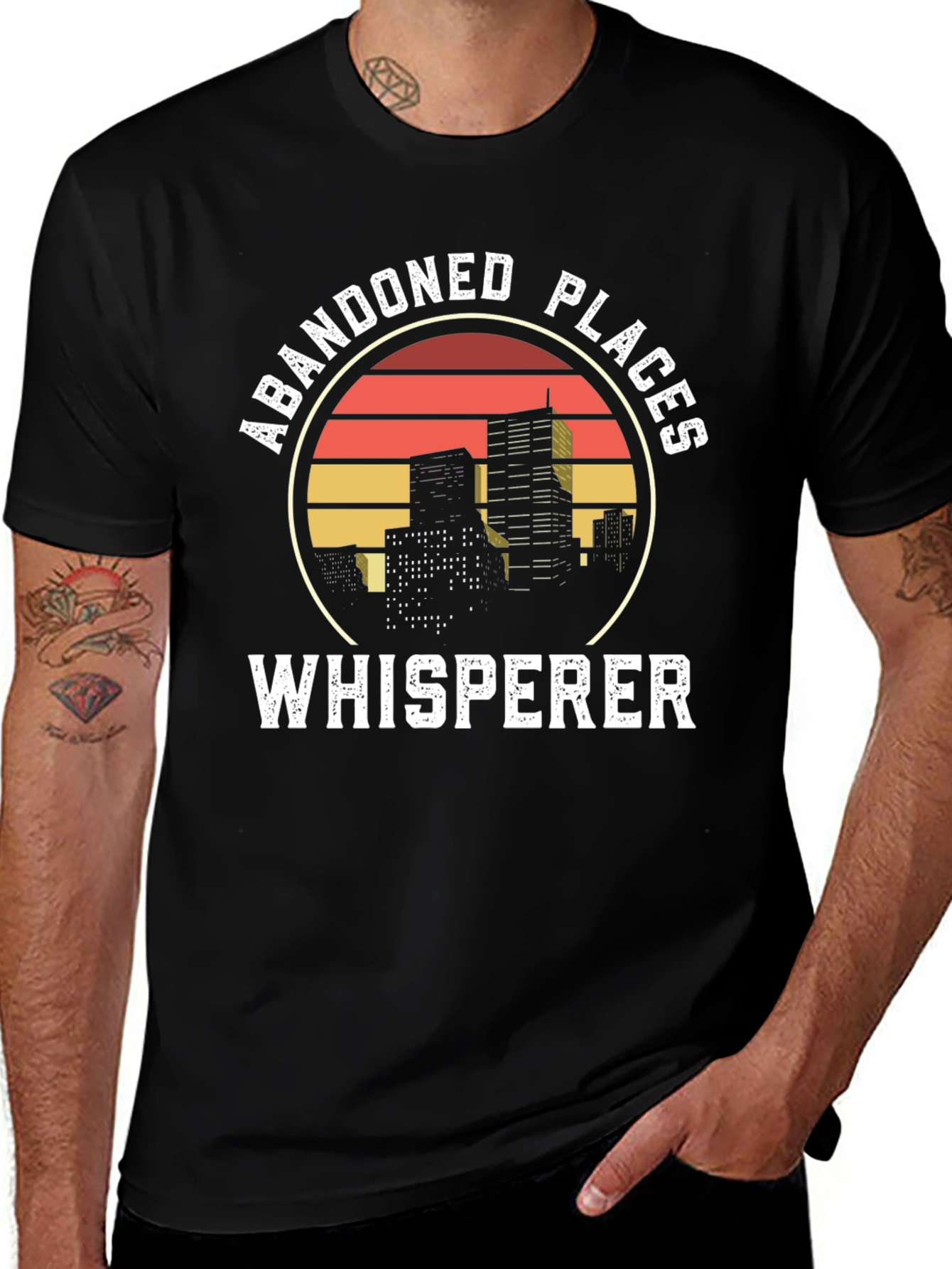 Abandoned Places Whisperer Graphic T-Shirt