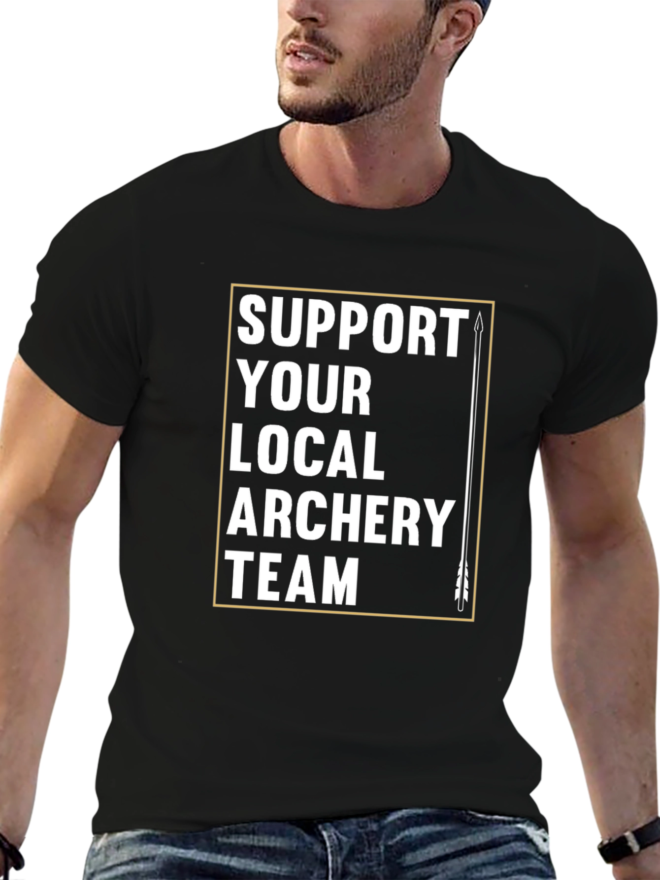 Support Your Local Archery Team T-Shirt