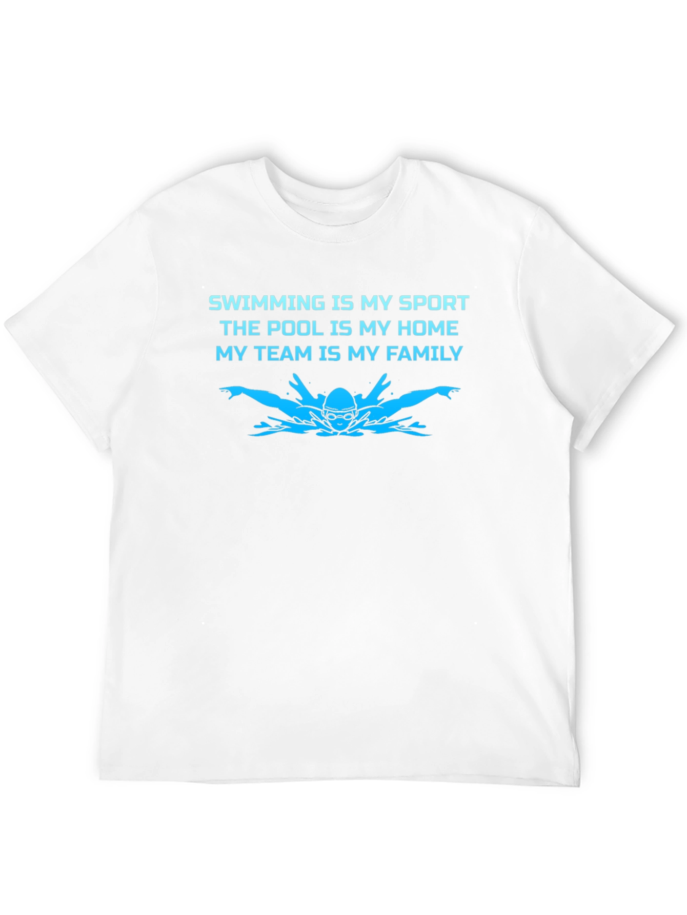 Swimming is My Sport Graphic T-Shirt