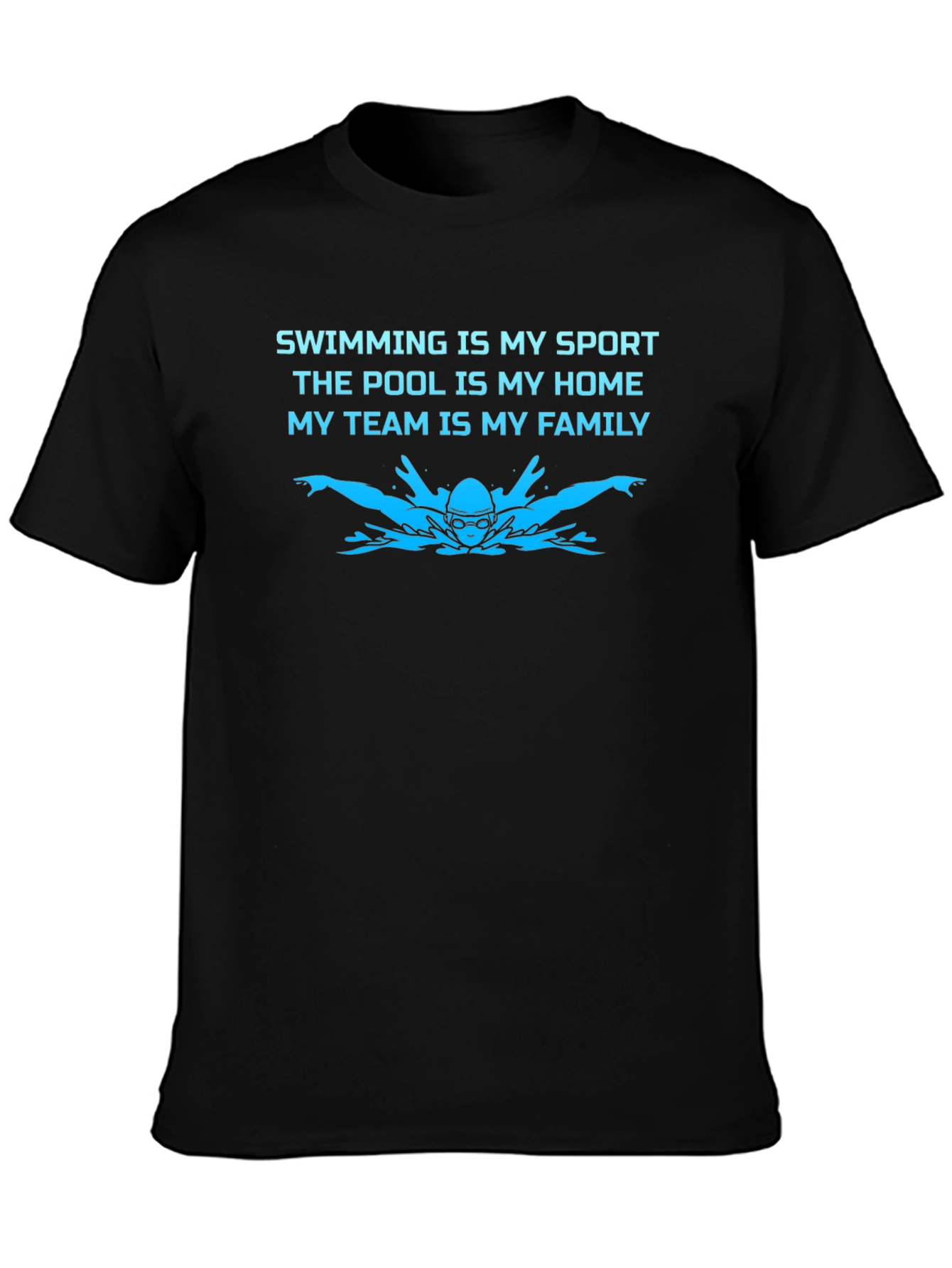 Swimming is My Sport Graphic T-Shirt