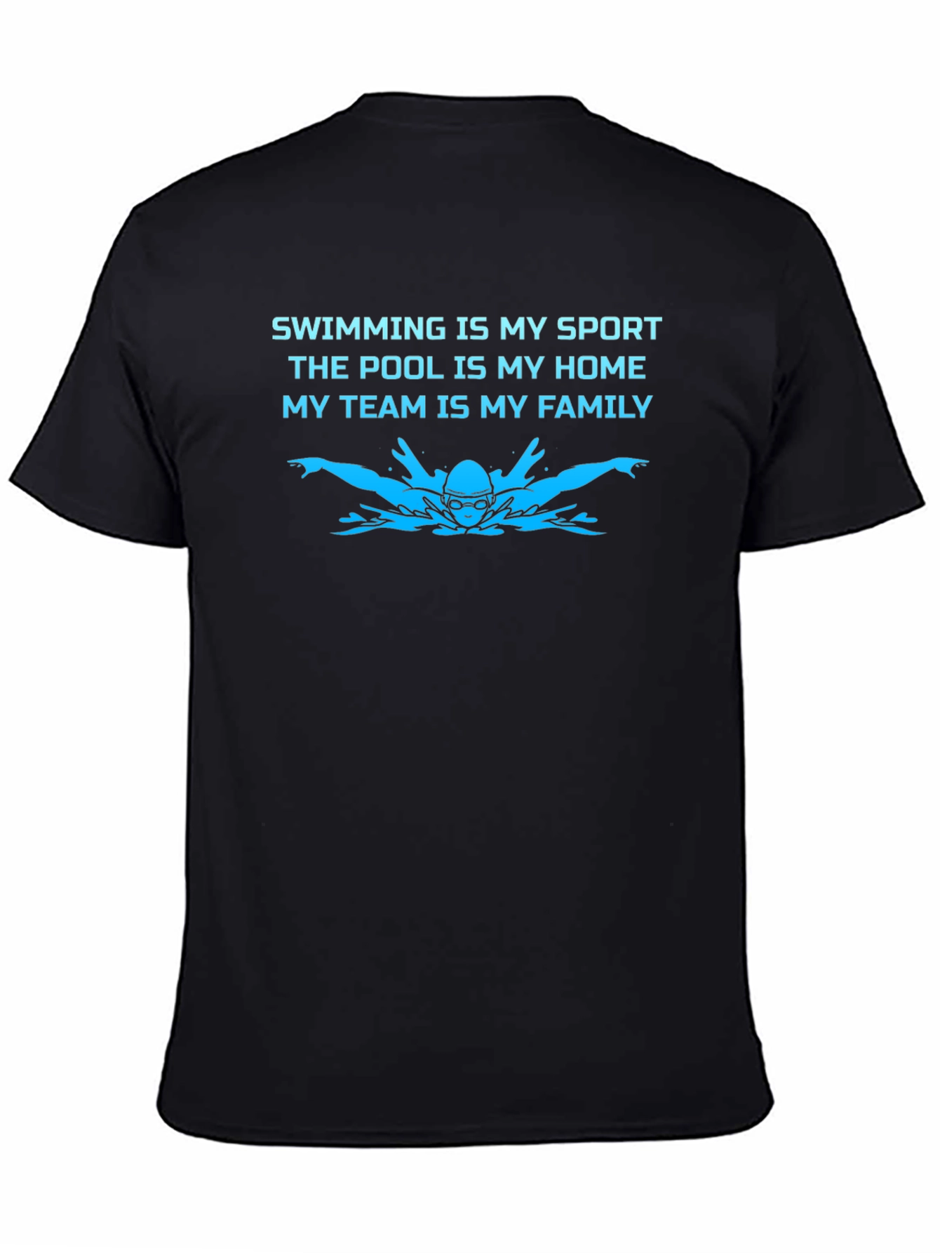 Swimming is My Sport Graphic T-Shirt