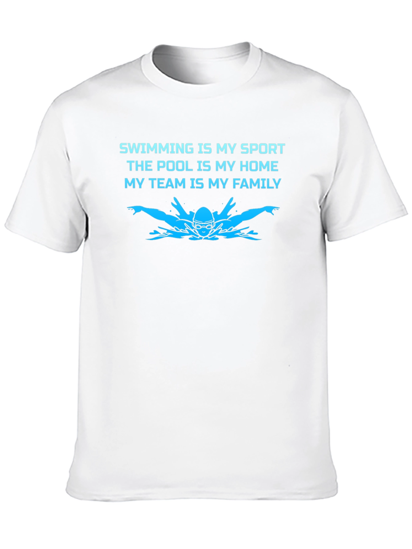Swimming is My Sport Graphic T-Shirt