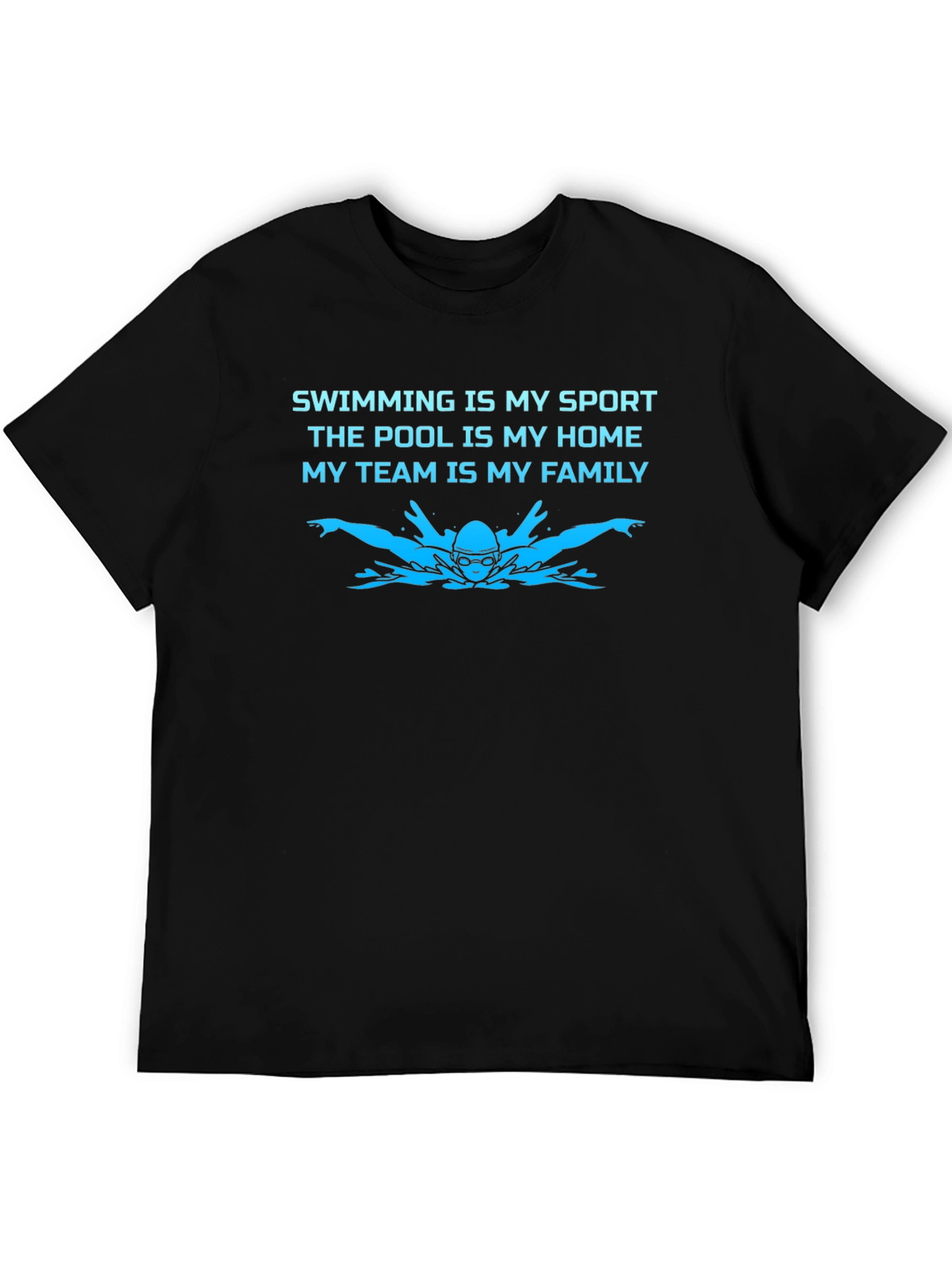 Swimming is My Sport Graphic T-Shirt