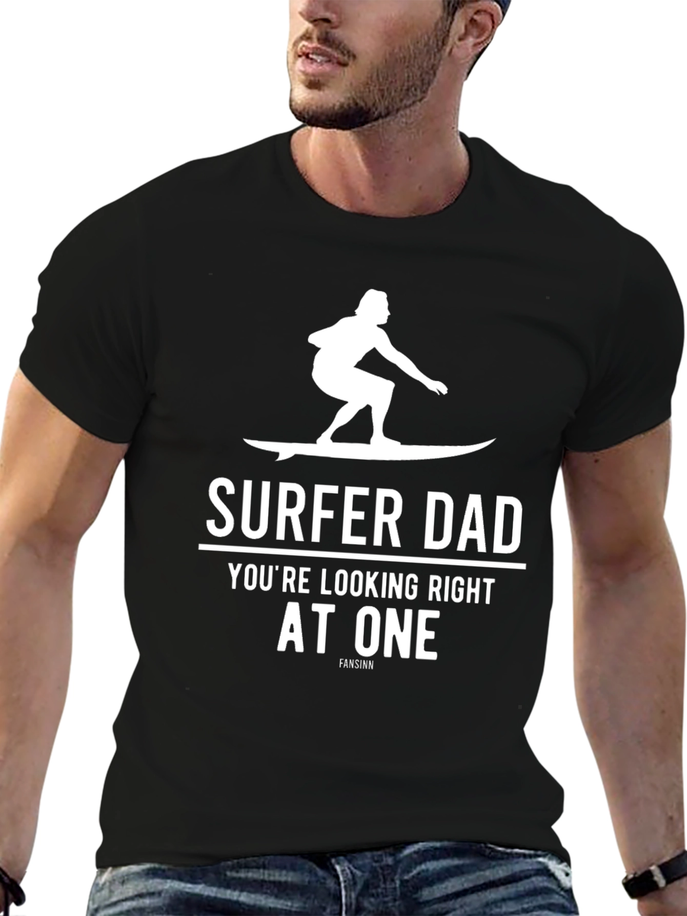Surfer Dad Graphic T-Shirt