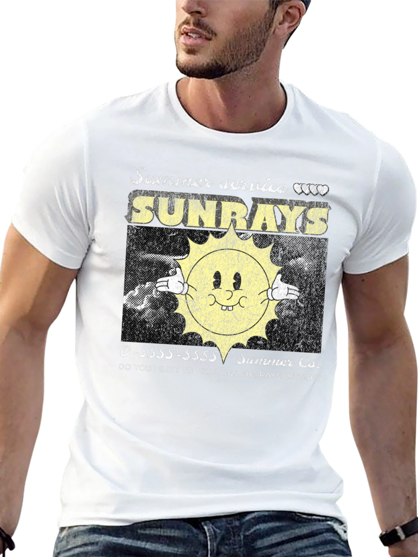 Summer Service Sunrays T-Shirt