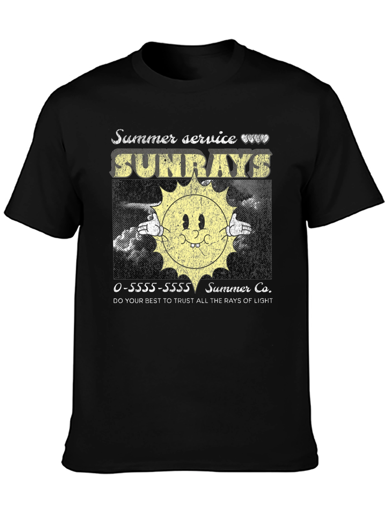 Summer Service Sunrays T-Shirt