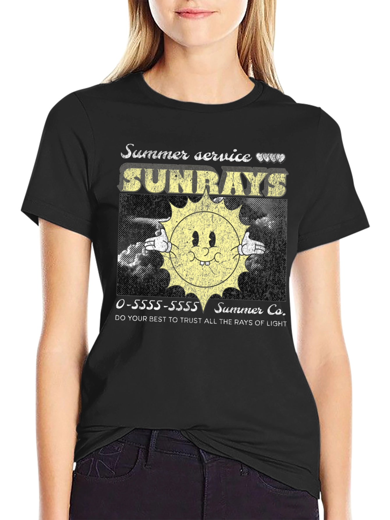 Summer Service Sunrays T-Shirt