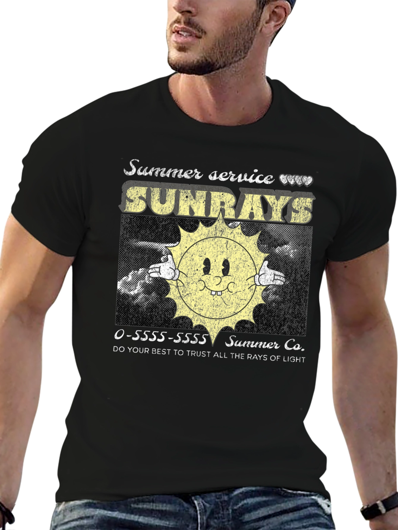 Summer Service Sunrays T-Shirt