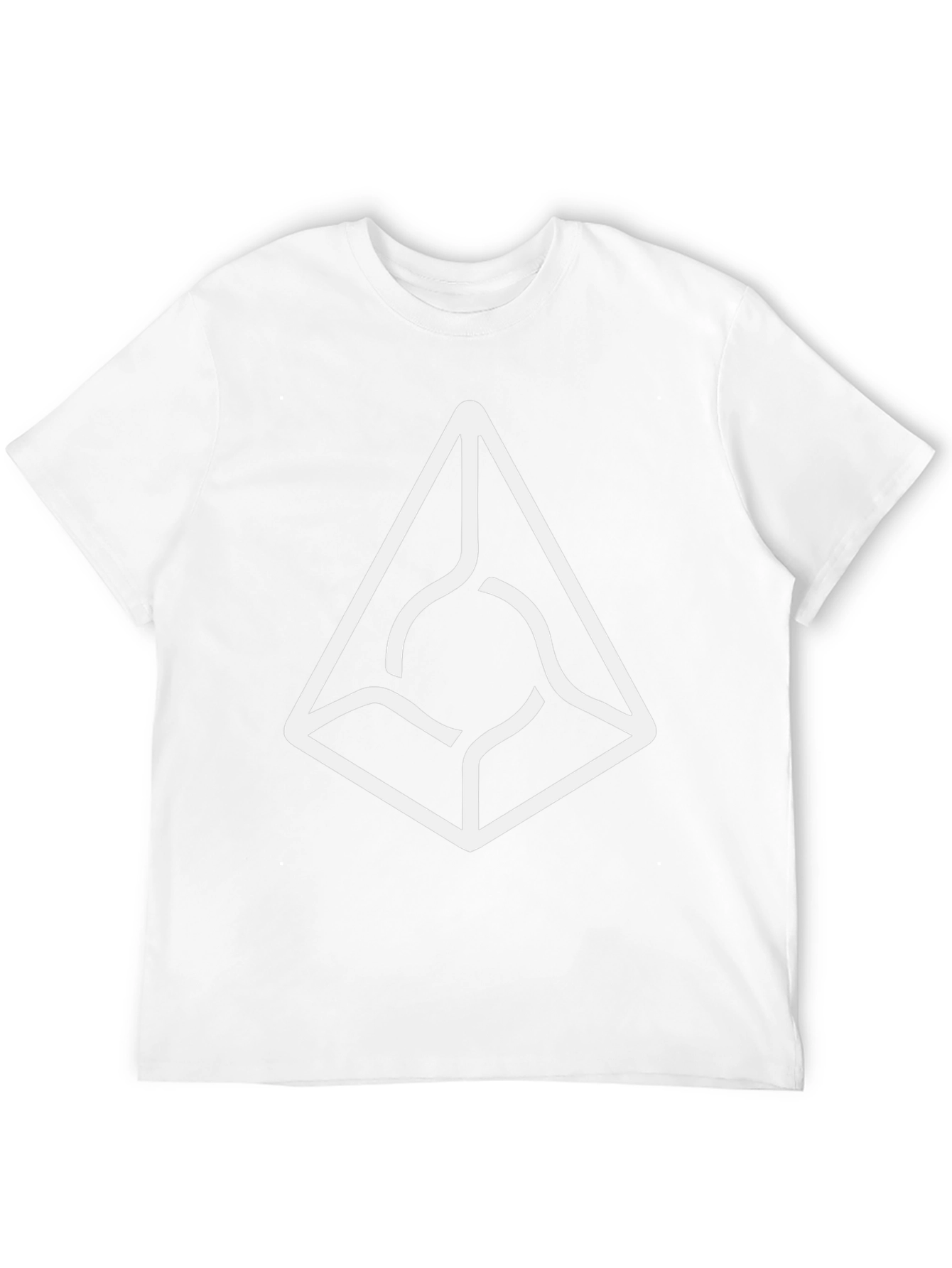 Abstract Graphic Black Tee