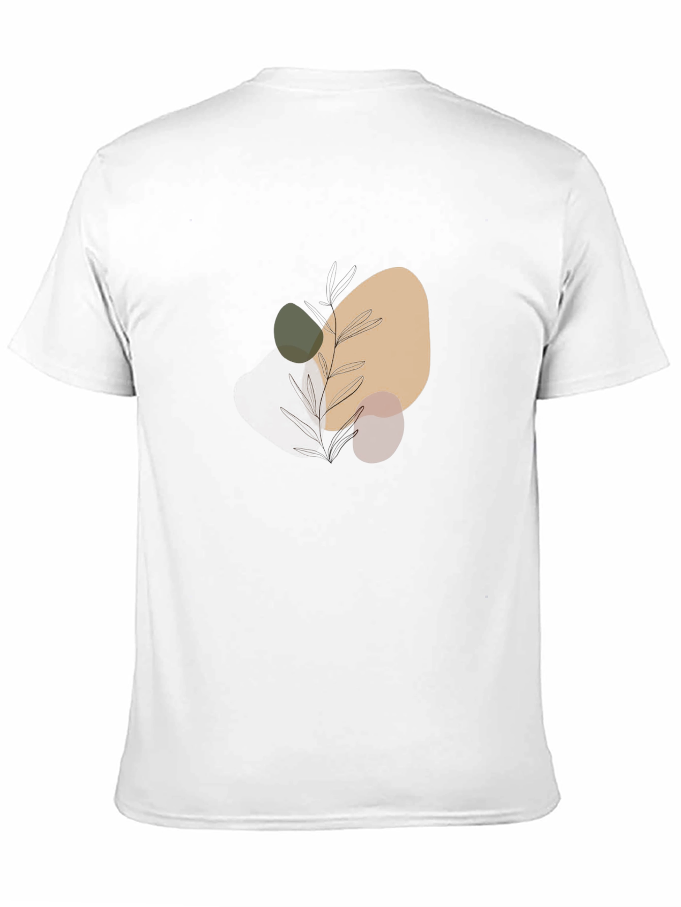 Abstract Art Black T-Shirt