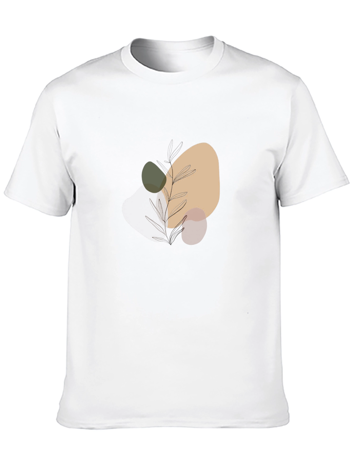 Abstract Art Black T-Shirt