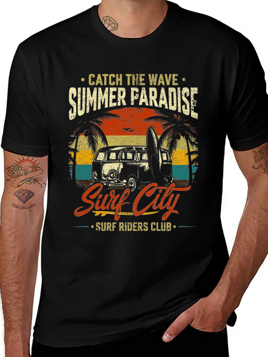 Summer Paradise Surf T-Shirt