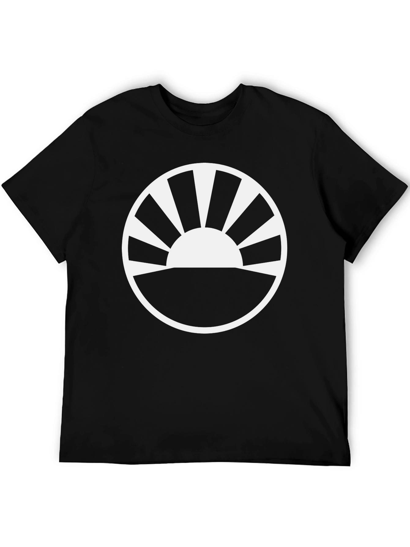 Sunrise Graphic Tee - Black