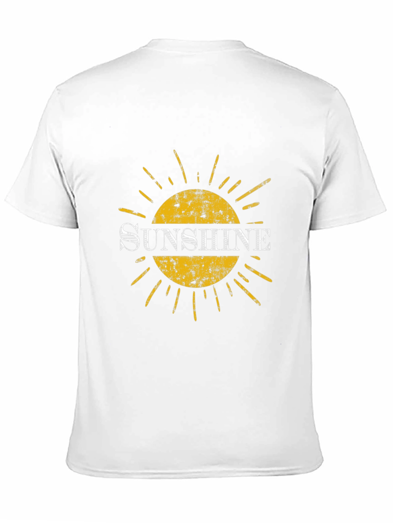 Sunshine Graphic Tee - Black Cotton Blend