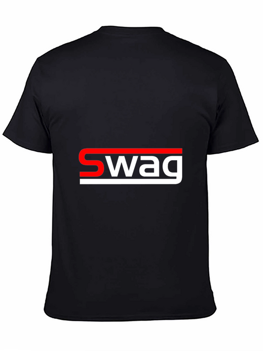 Swag Graphic T-Shirt - Cool Style Black Tee