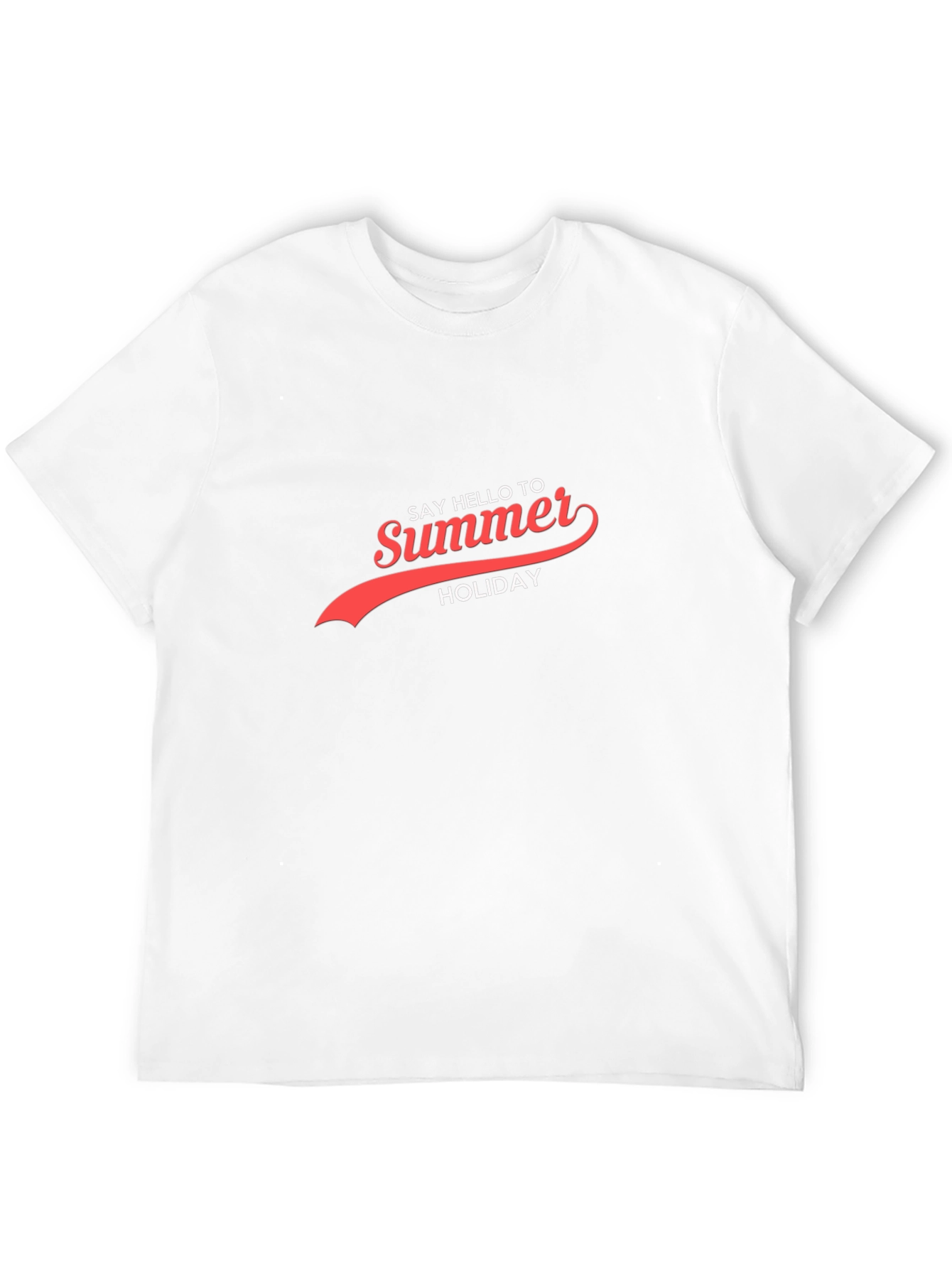 Summer Holiday Black T-Shirt