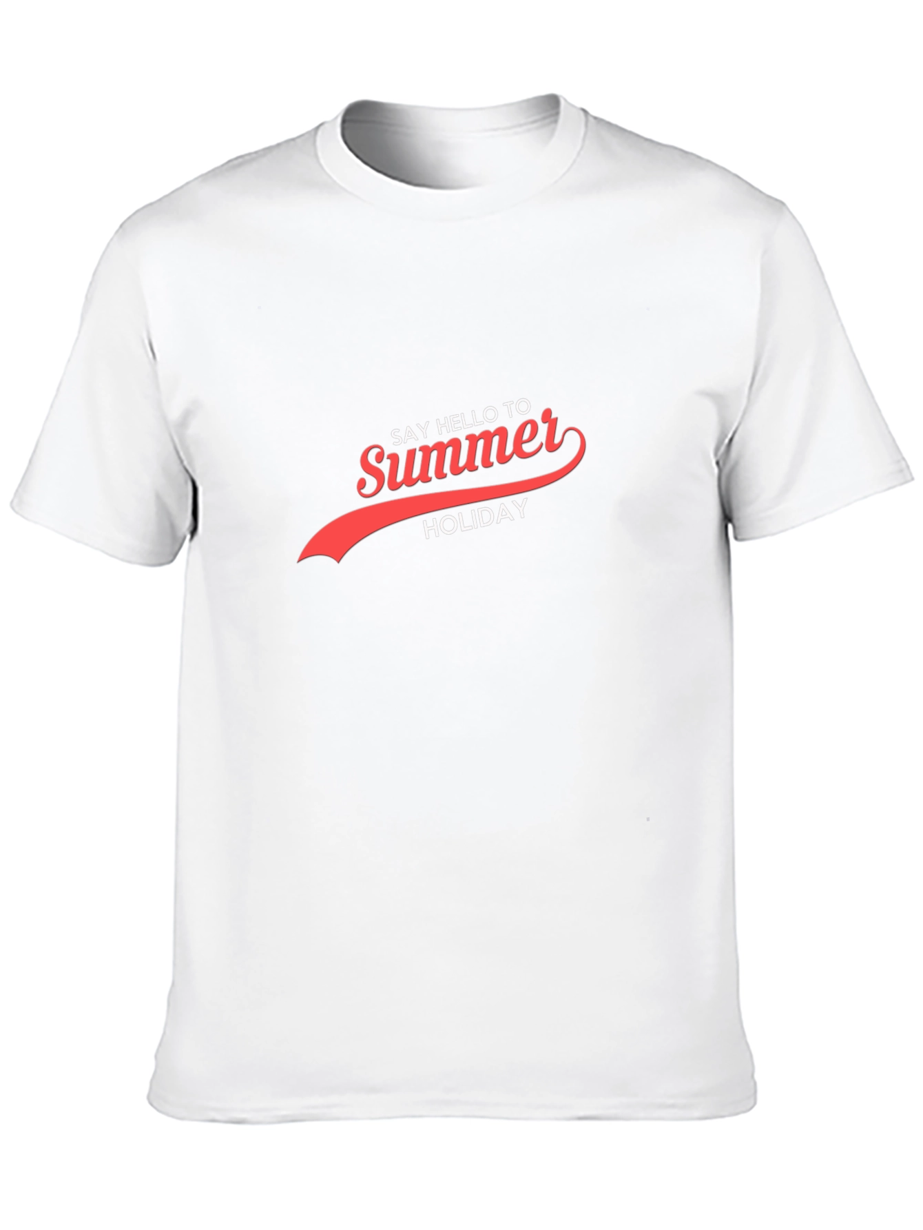 Summer Holiday Black T-Shirt
