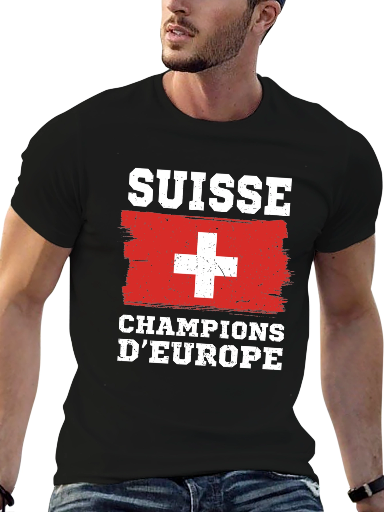 Suisse Champions DEurope Graphic T-Shirt