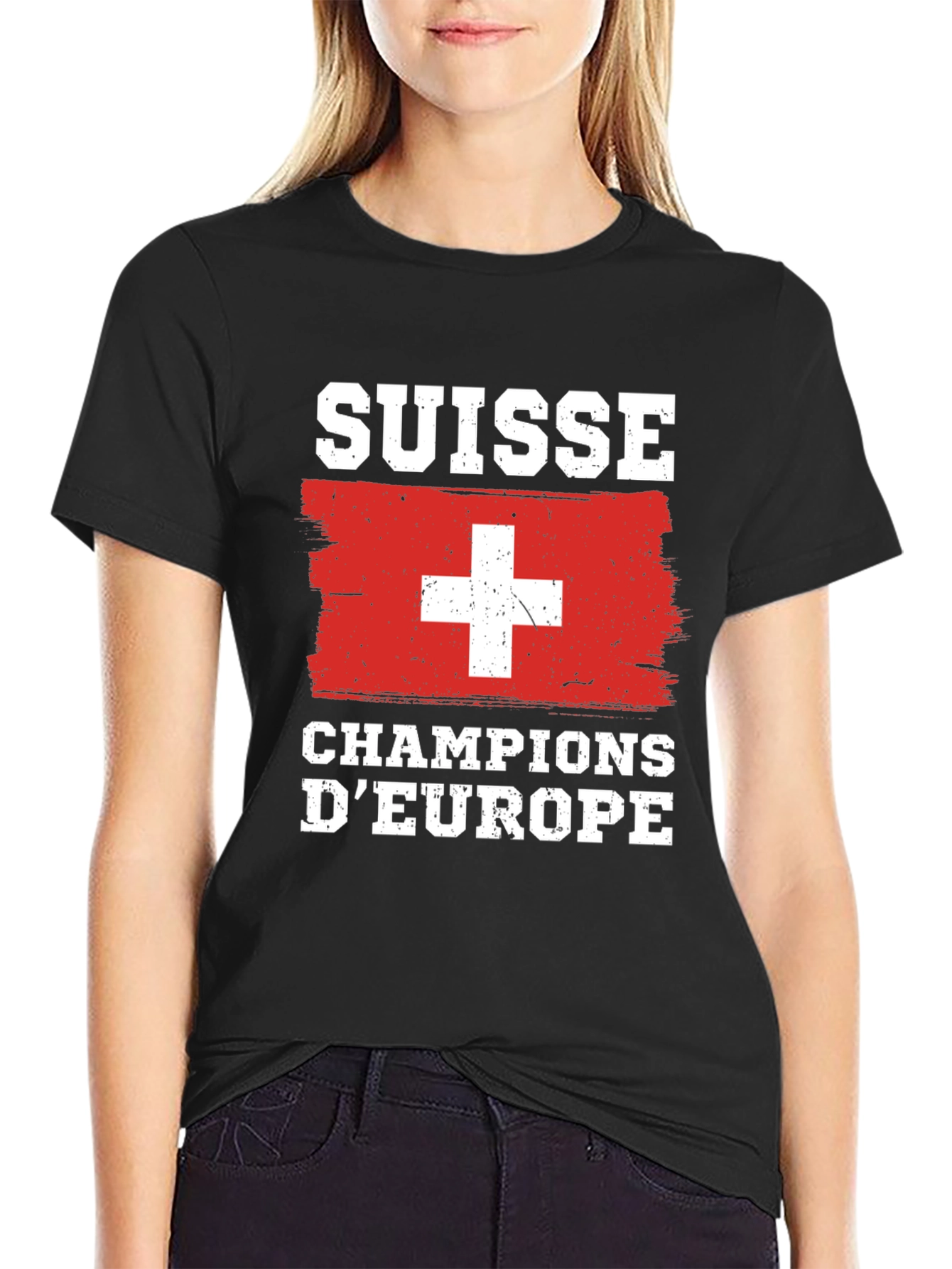 Suisse Champions DEurope Graphic T-Shirt