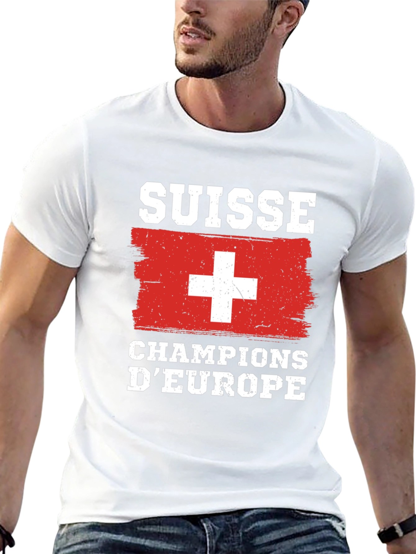 Suisse Champions DEurope Graphic T-Shirt