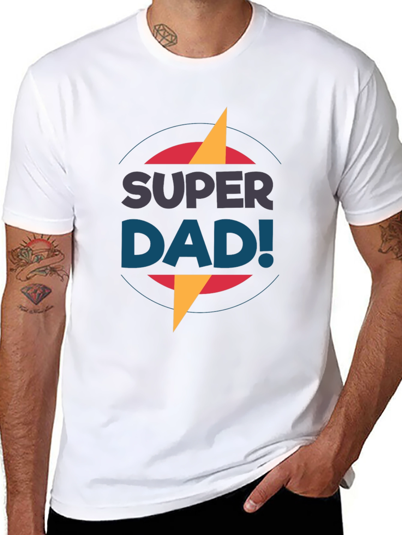 Super Dad Graphic T-Shirt - Fathers Day Gift