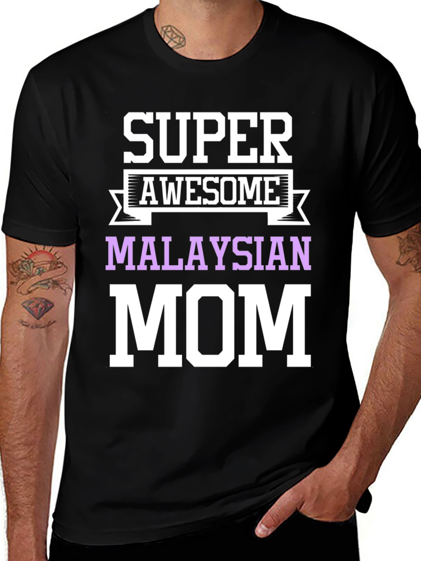 Super Awesome Malaysian Mom T-Shirt