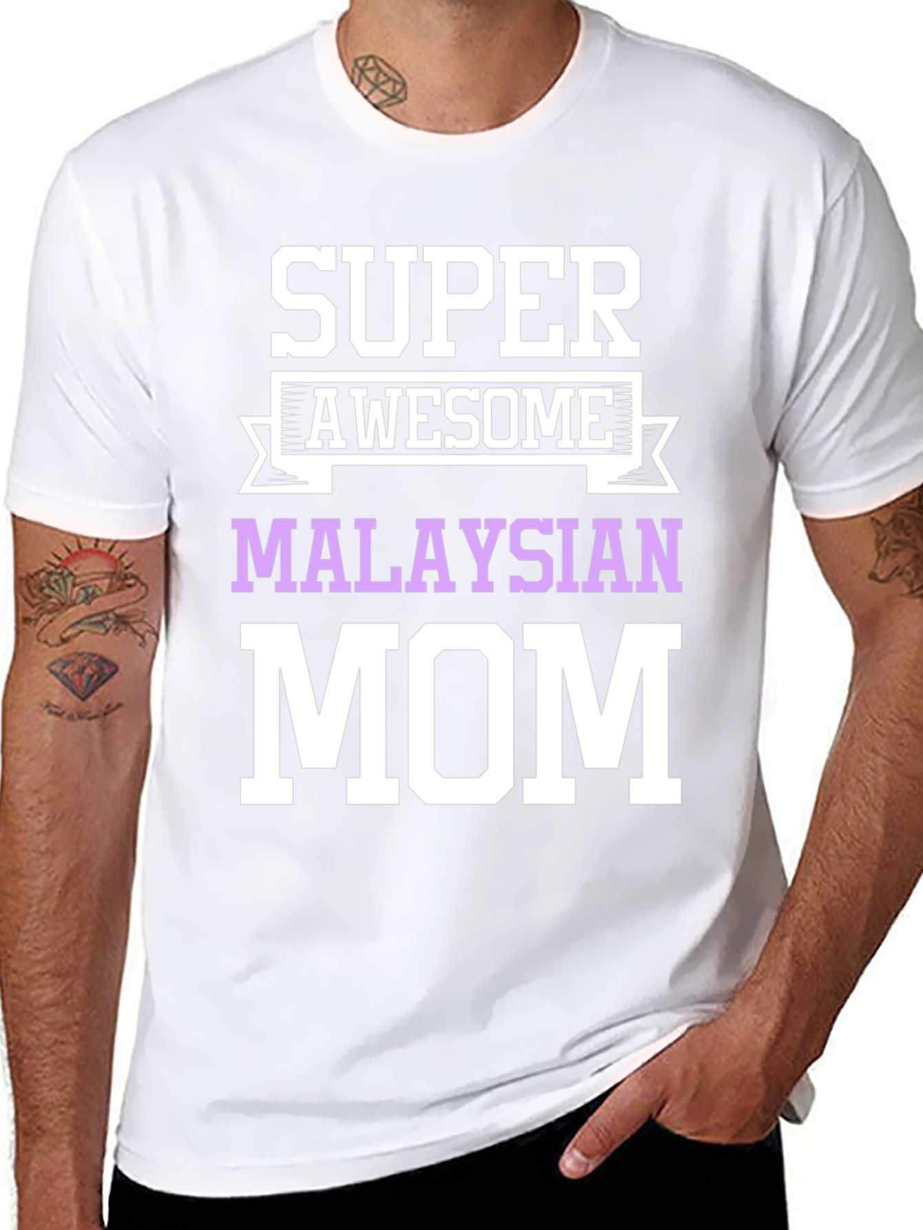 Super Awesome Malaysian Mom T-Shirt
