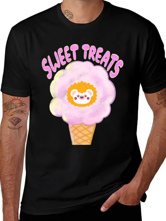 Sweet Treats Hedgehog Cotton Candy T-Shirt