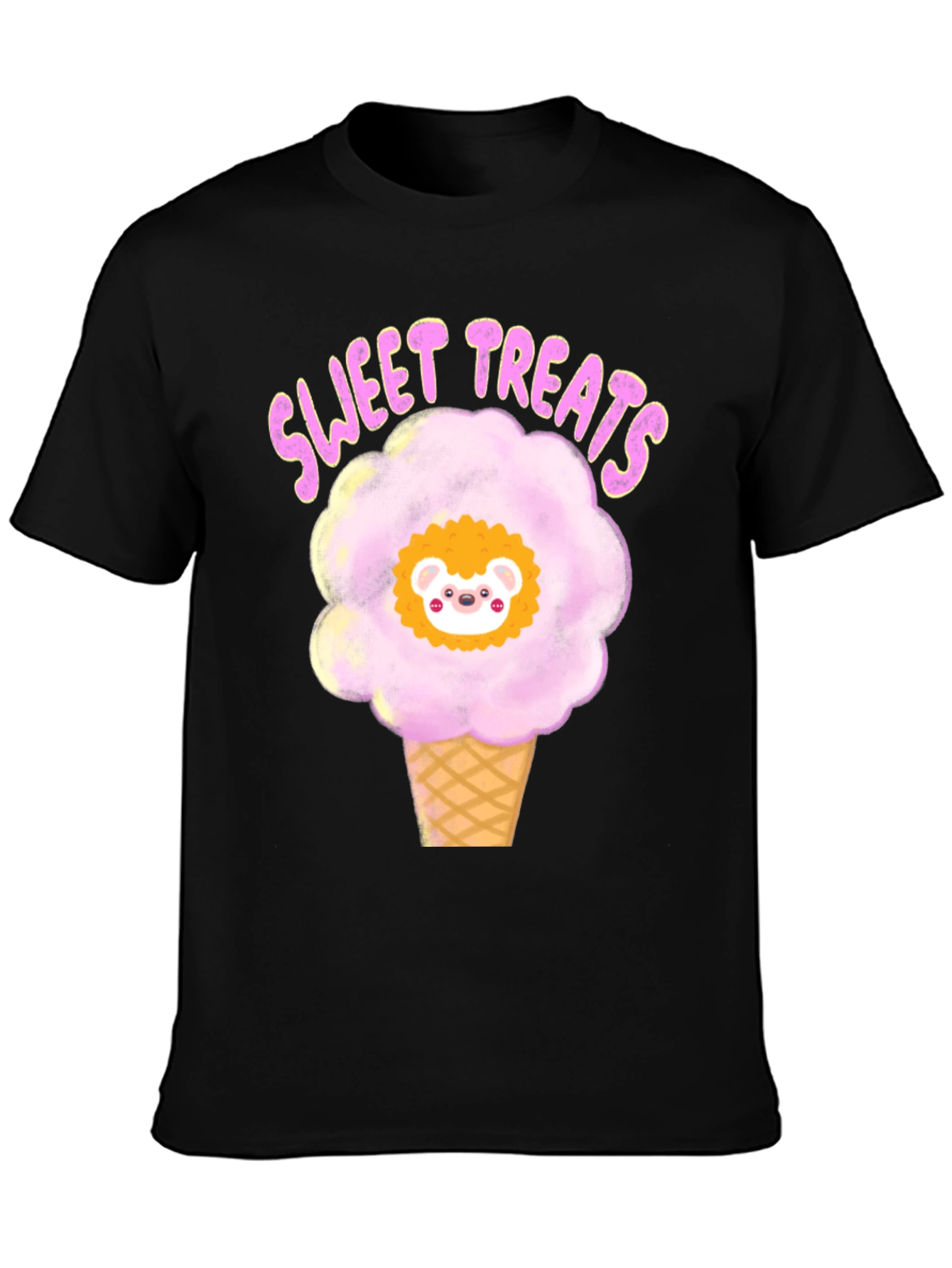 Sweet Treats Hedgehog Cotton Candy T-Shirt