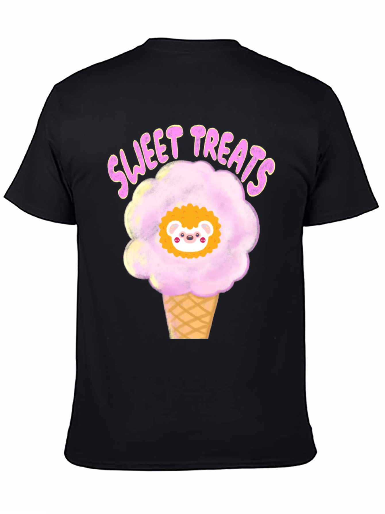 Sweet Treats Hedgehog Cotton Candy T-Shirt