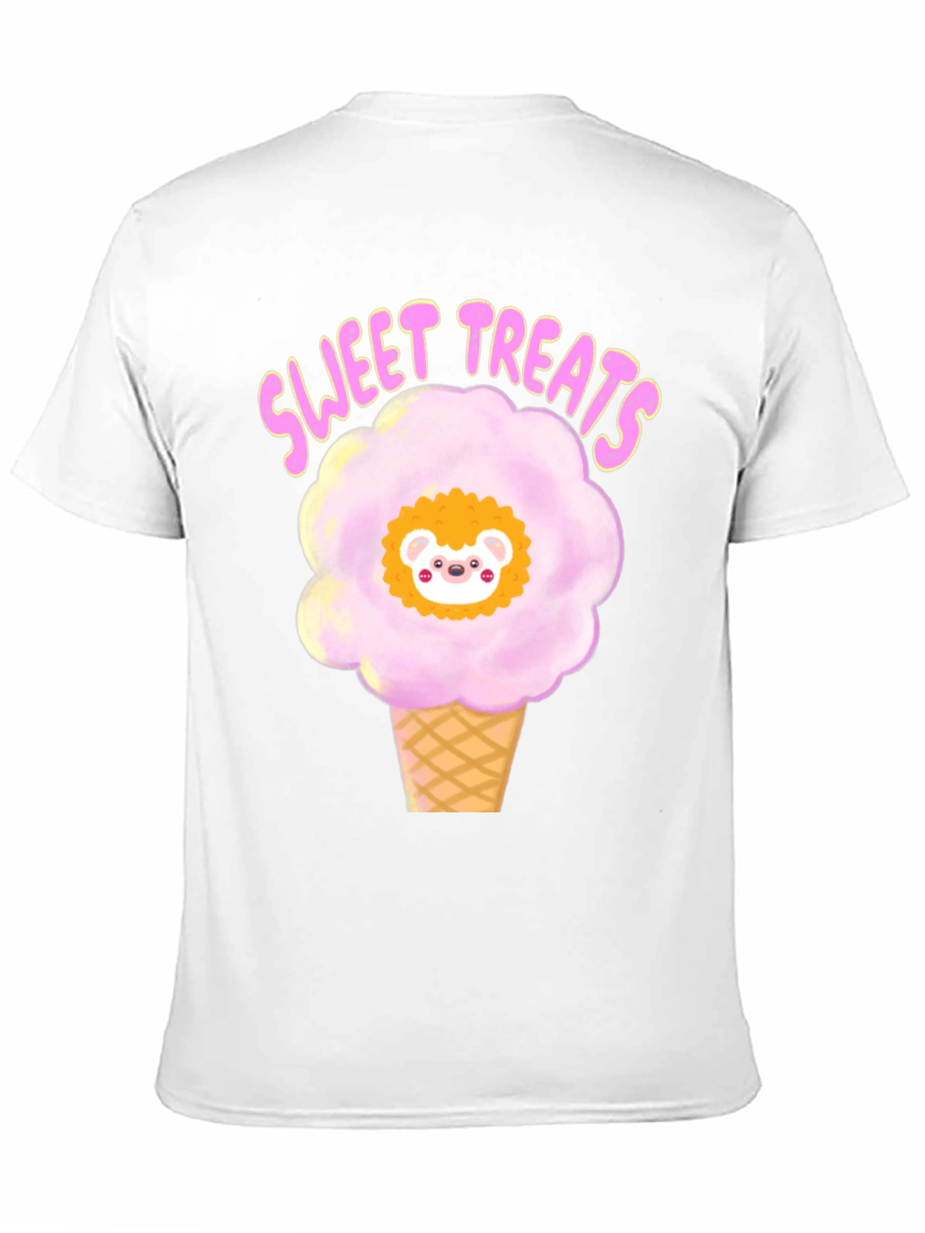 Sweet Treats Hedgehog Cotton Candy T-Shirt
