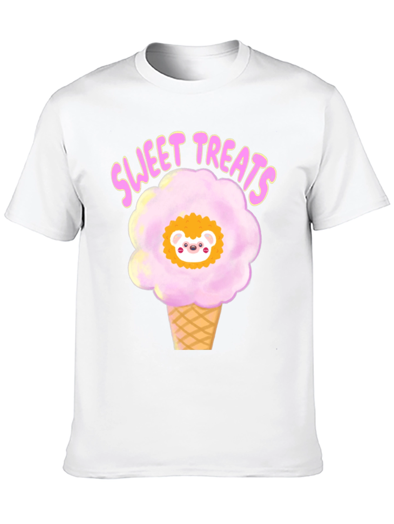 Sweet Treats Hedgehog Cotton Candy T-Shirt