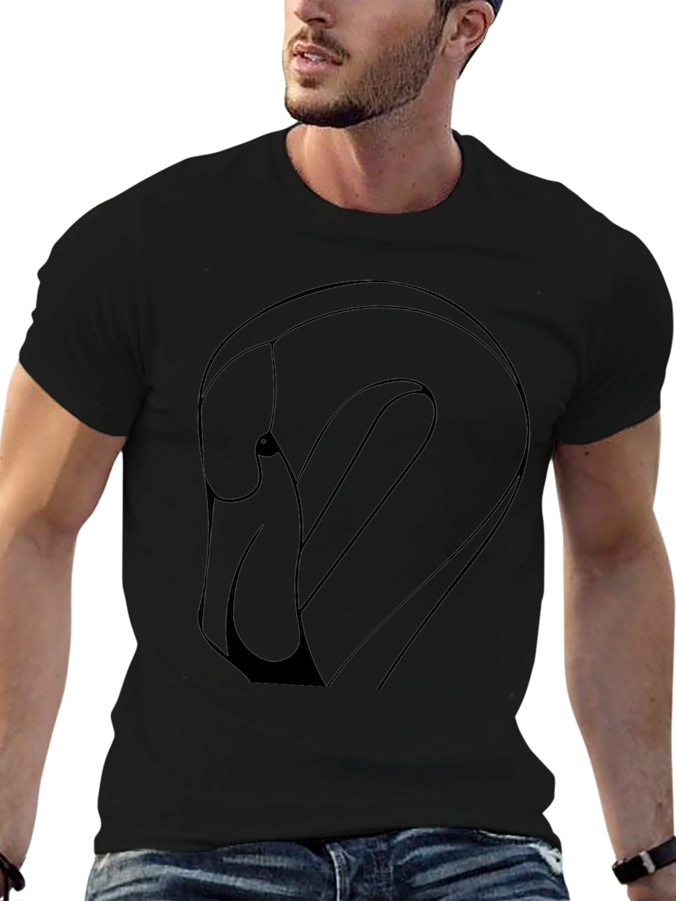 Abstract Hand Design T-Shirt - Modern Graphic Tee