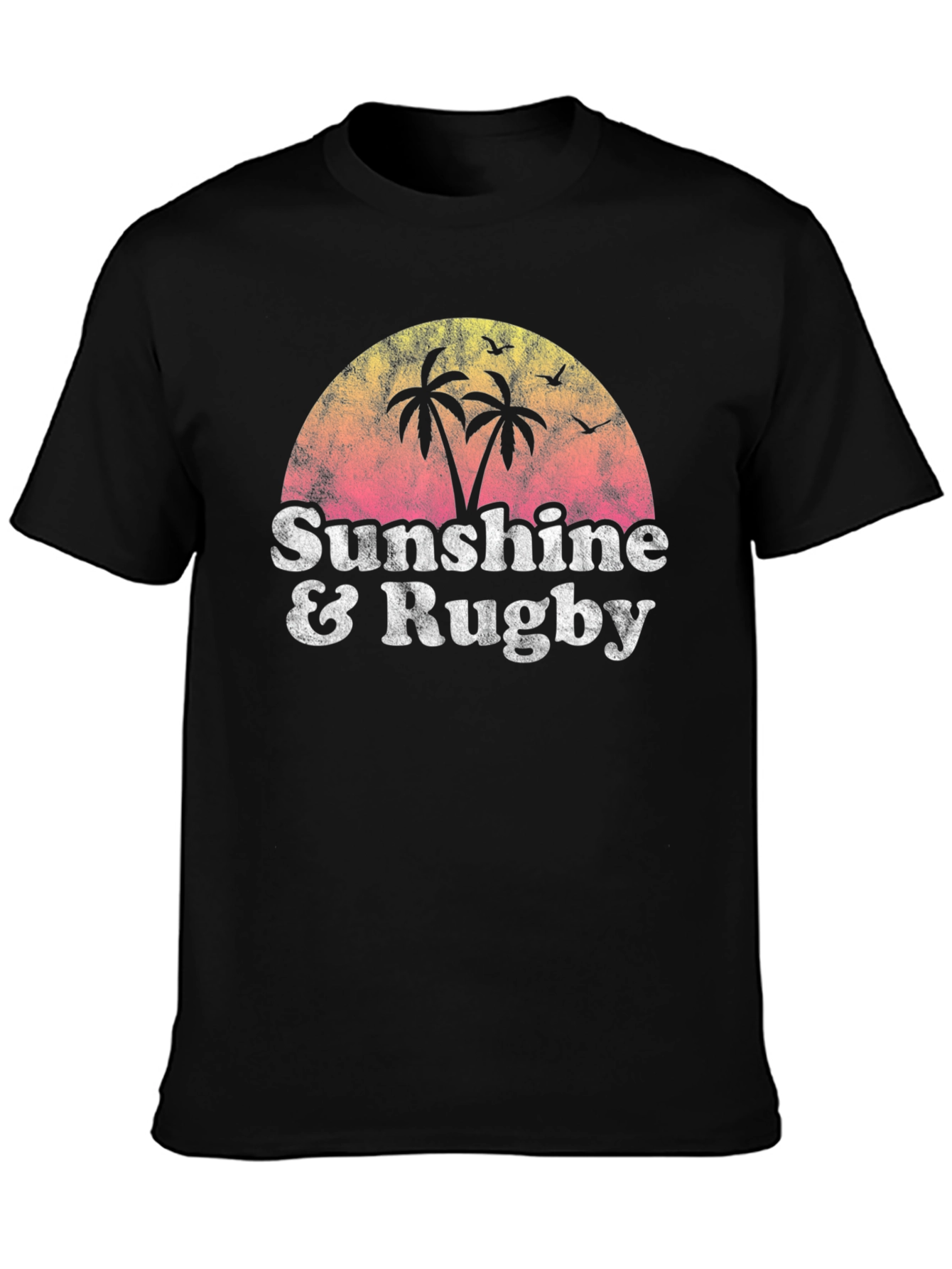 Sunshine & Rugby Graphic T-Shirt